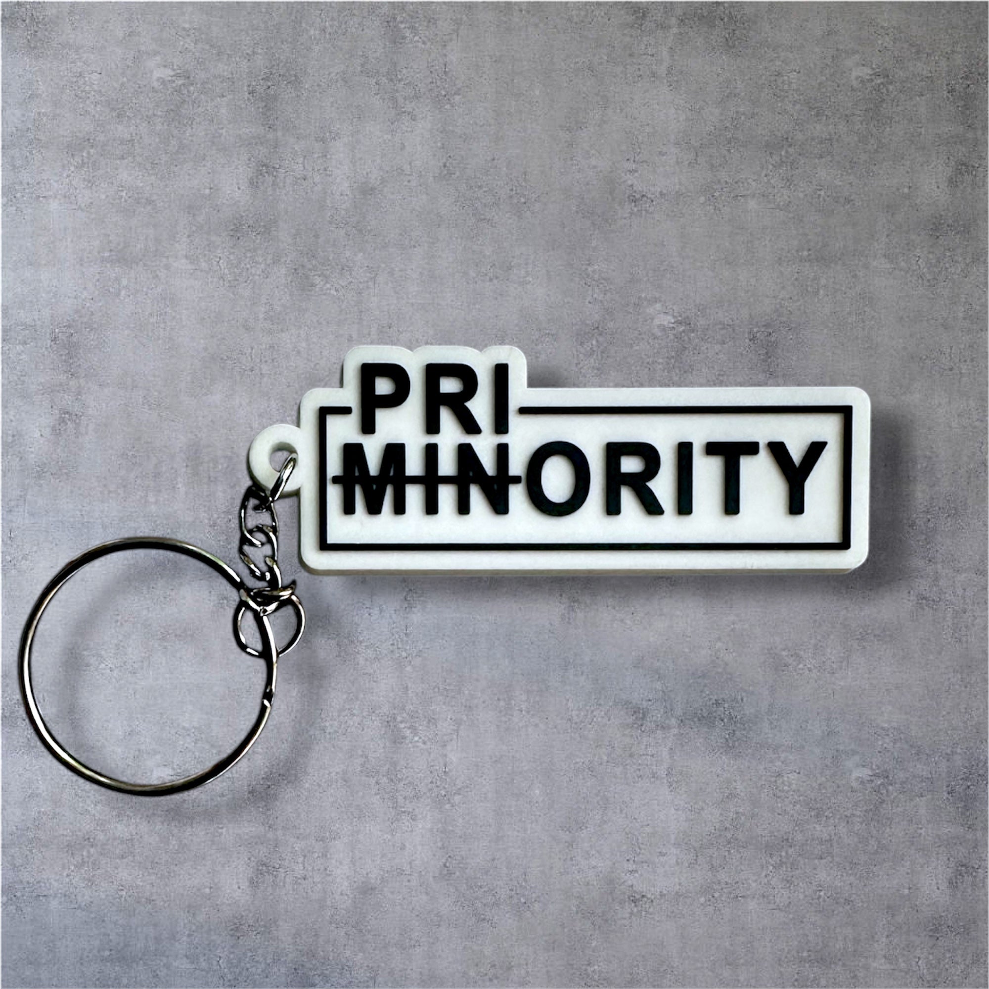 PRIMINORITY Keychain