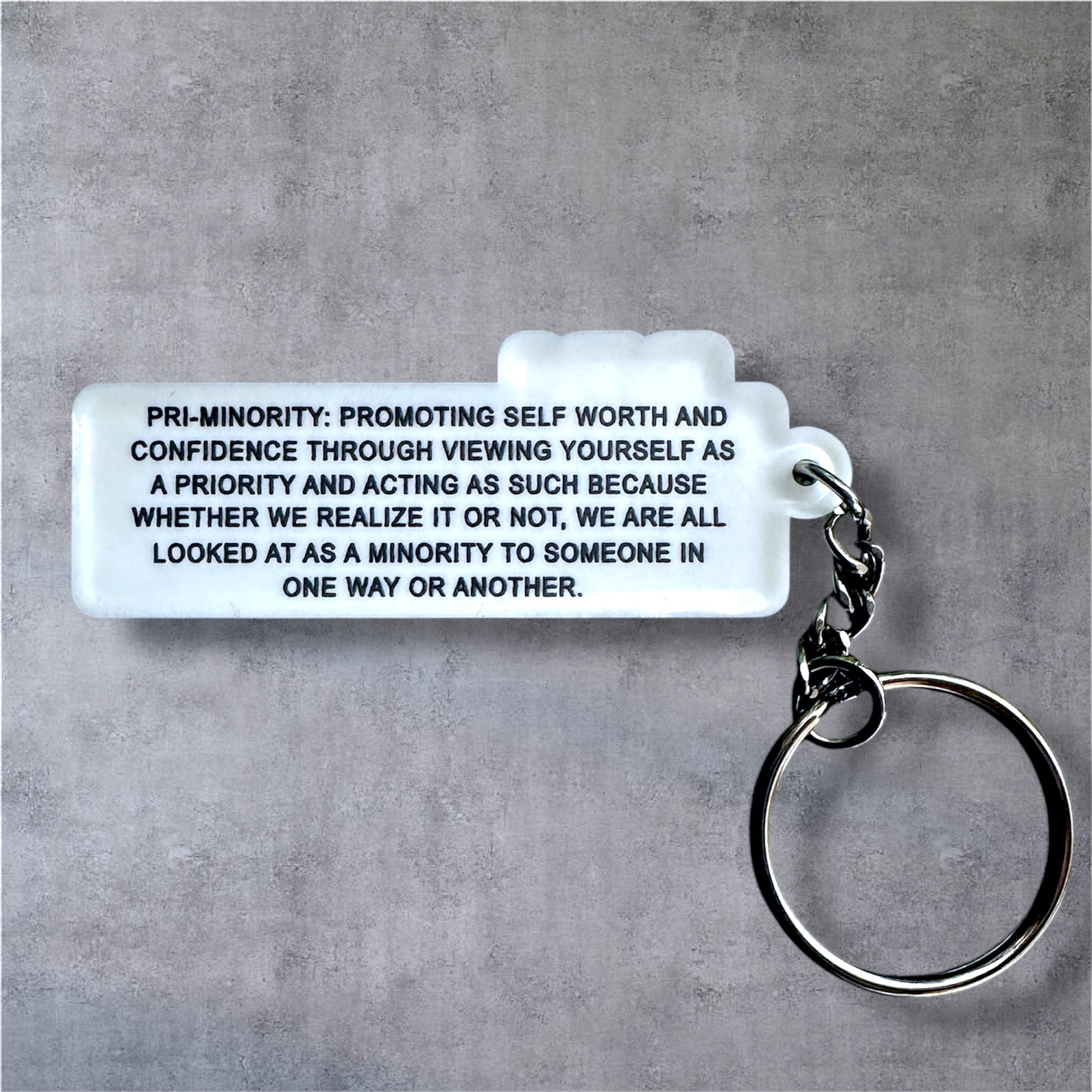 PRIMINORITY Keychain